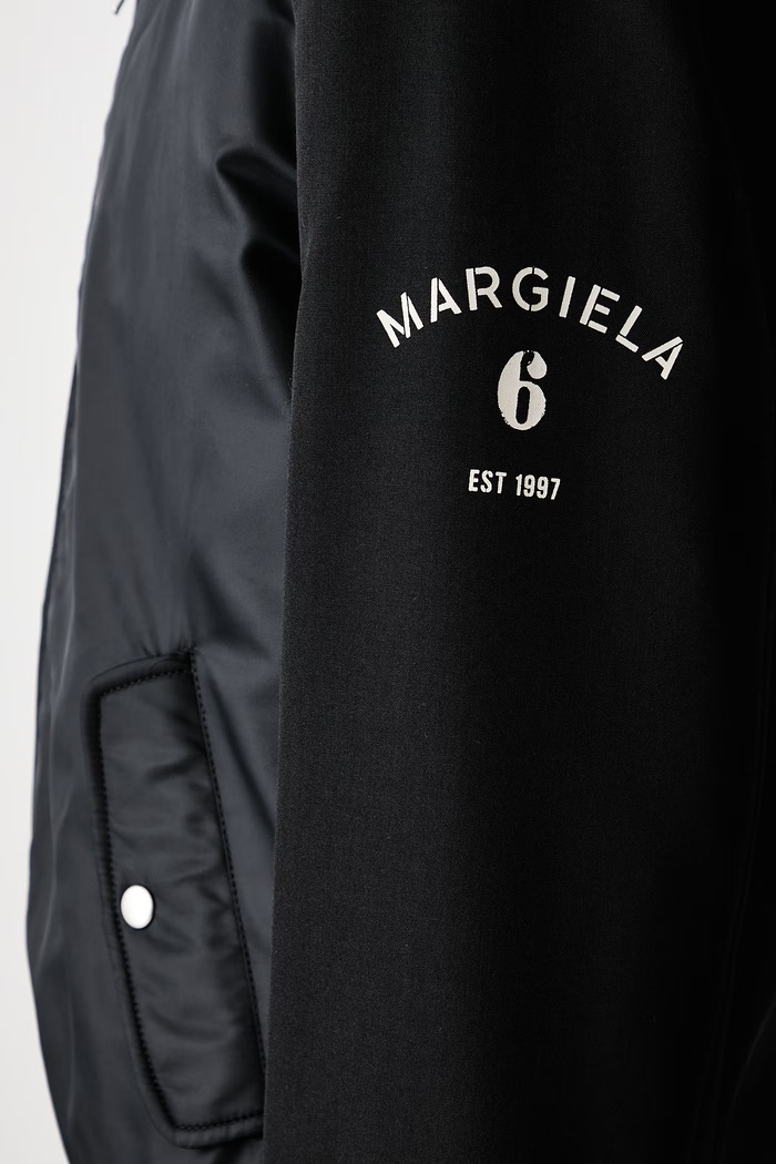 MM6 Maison Margiela Krótka kurtka wełniana męska SH0AM0097.MTN192