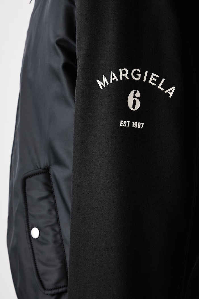 MM6 Maison Margiela Krótka kurtka wełniana męska SH0AM0097.MTN192