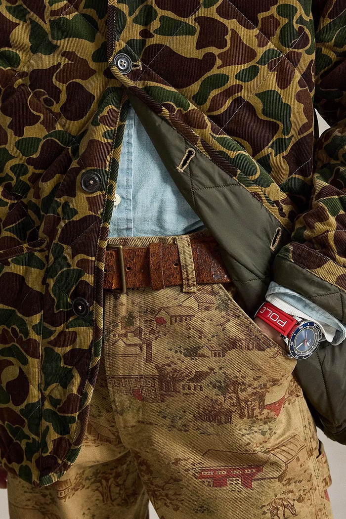 Polo Ralph Lauren kurtka przejściowa męska bawełniana 710B22979