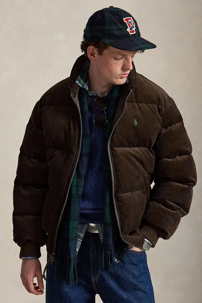 Polo Ralph Lauren kurtka puchowa męska brązowy 710B30162