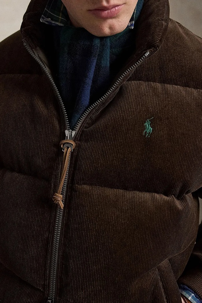 Polo Ralph Lauren kurtka puchowa męska brązowy 710B30162
