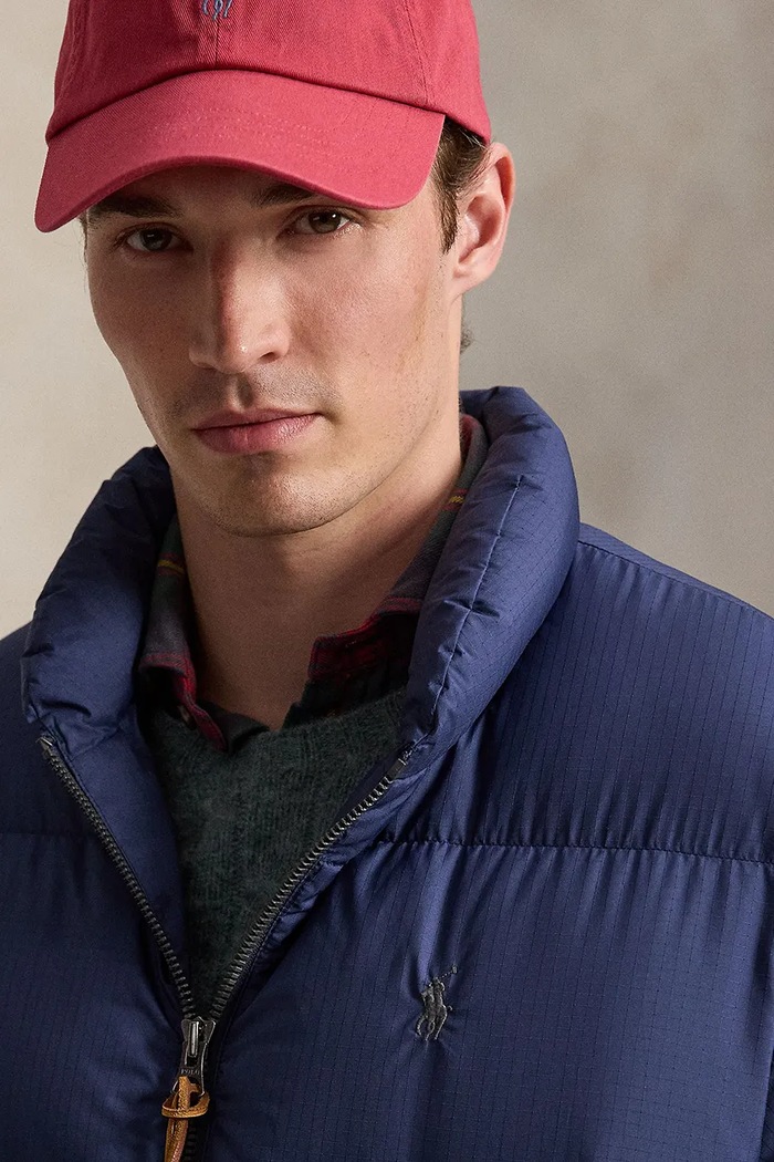 Kurtka zimowa męska Polo Ralph Lauren 710B30161 granatowy