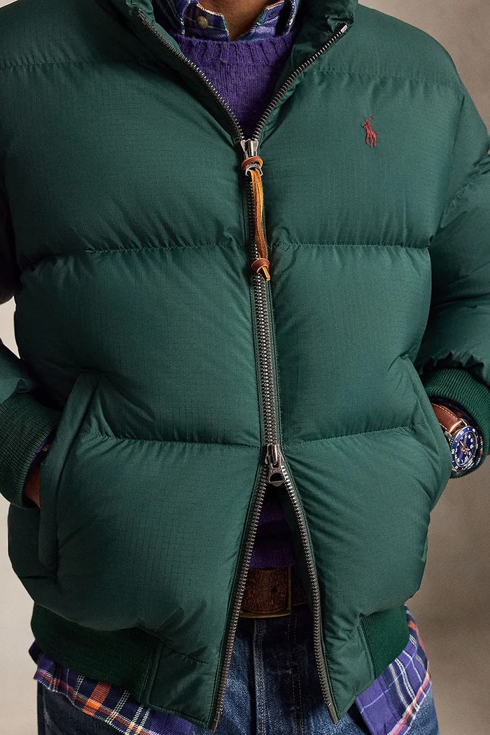 Kurtka zimowa męska Polo Ralph Lauren zielony 710B30161