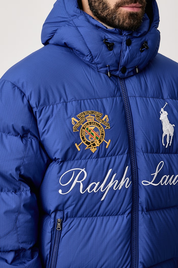 Kurtka męska Polo Ralph Lauren 710B27966 niebieski