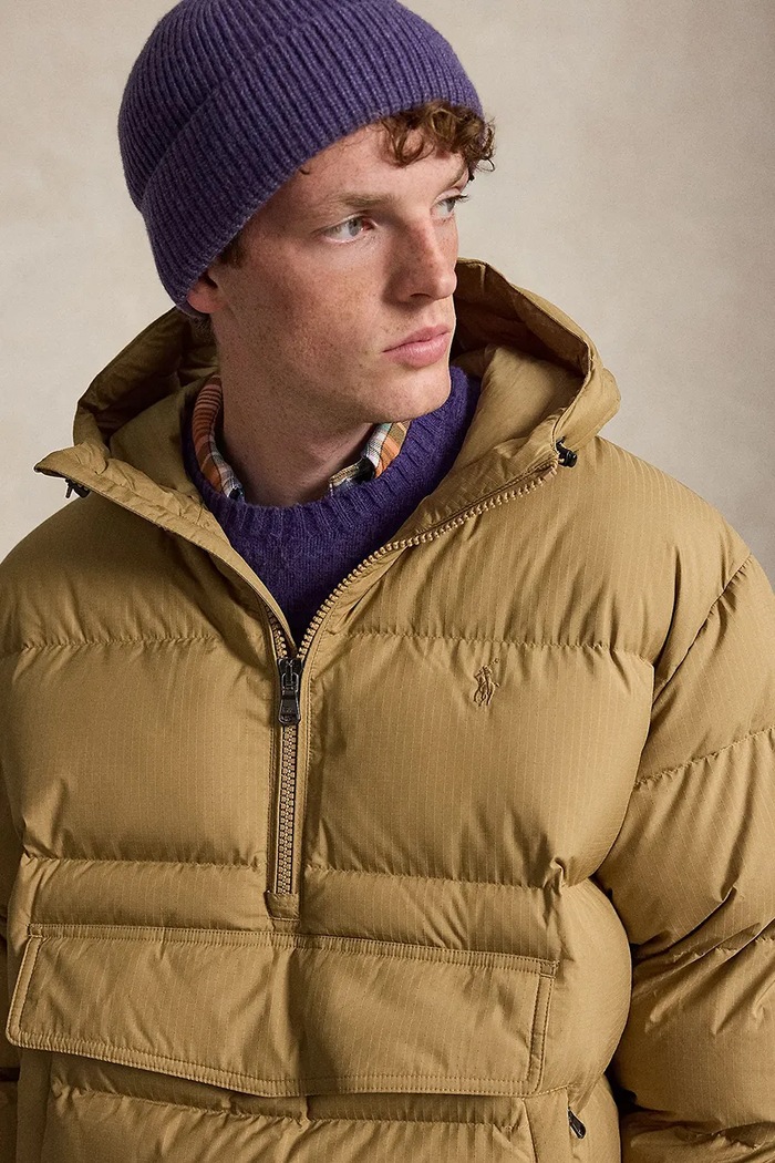 Kurtka męska Polo Ralph Lauren brązowy 710B23061