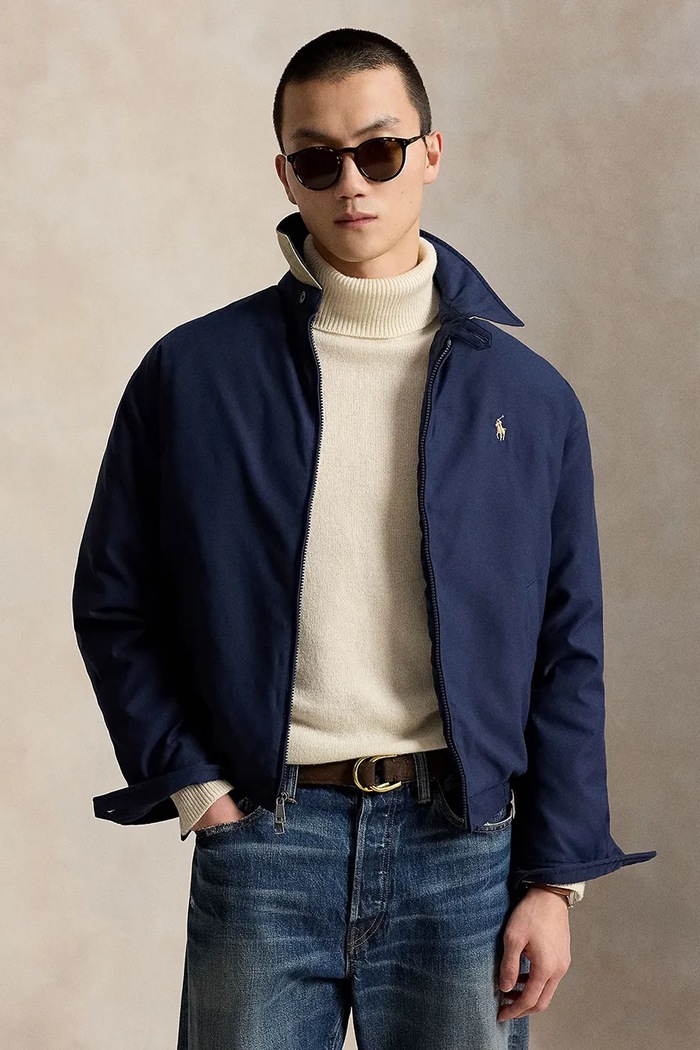 Polo Ralph Lauren Bomber pánský námořnická modř 710B15533