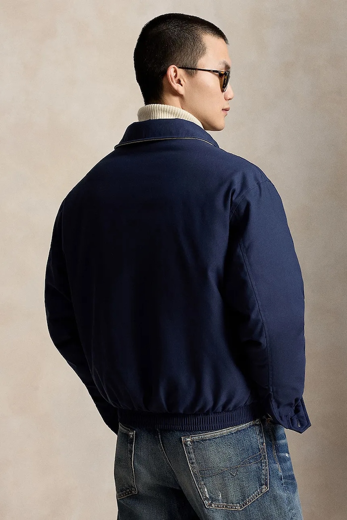 Polo Ralph Lauren Bomber pánský 710B15533 námořnická modř AW26