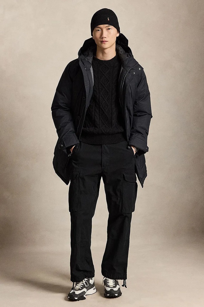Polo Ralph Lauren Kurtka męska 710B27753 czarny AW26