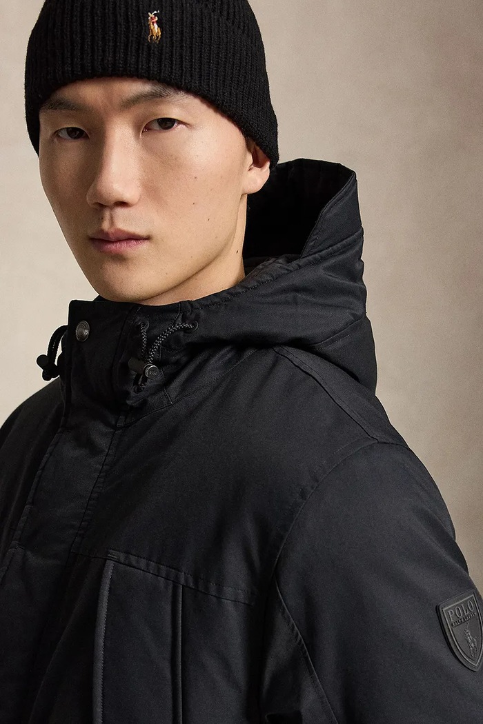 Oblečení Polo Ralph Lauren Bunda pánská 710B27753 černá