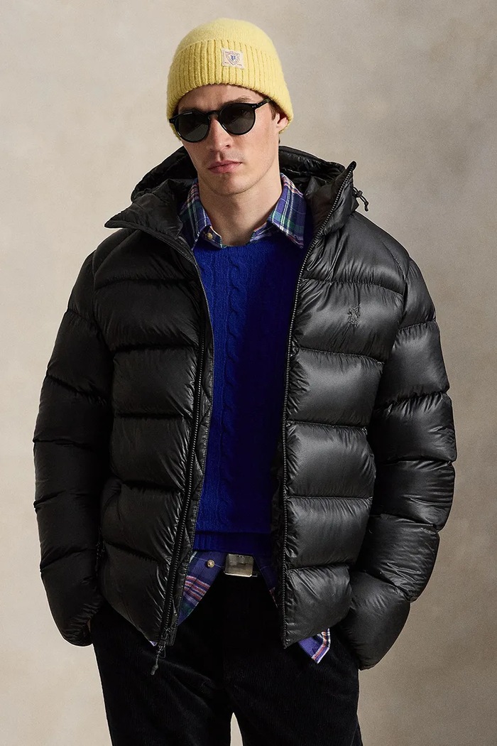 Polo Ralph Lauren Kurtka puchowa męska czarny 710B23023