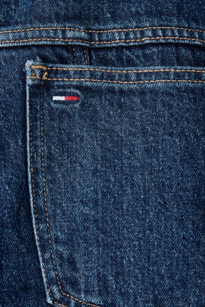 Krótka kurtka męska jeansowa Tommy Jeans granatowy DM0DM23485