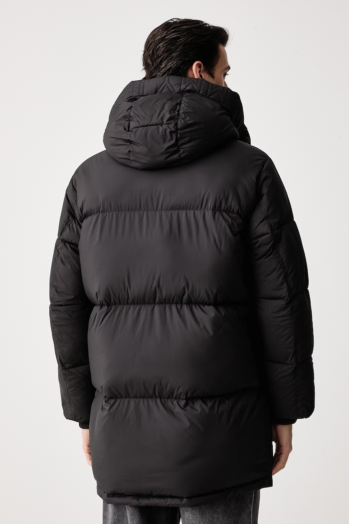 Îmbrăcăminte Tommy Jeans Geacă matlasată pentru bărbați DM0DM23730 negru