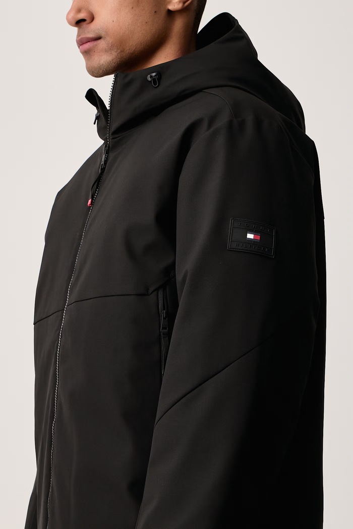 Καπιτονέ μπουφάν ανδρικό Tommy Hilfiger MW0MW44978 μαύρο