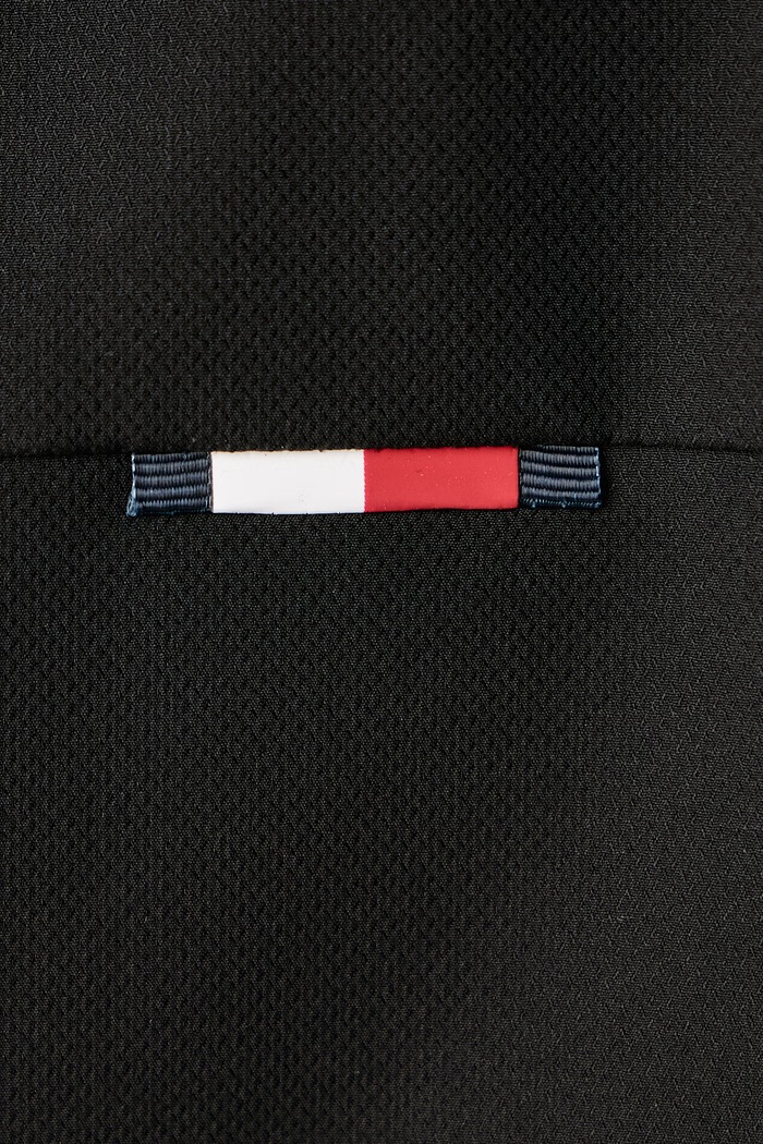 Μακρύ μπουφάν ανδρικό Tommy Hilfiger μαύρο MW0MW44989
