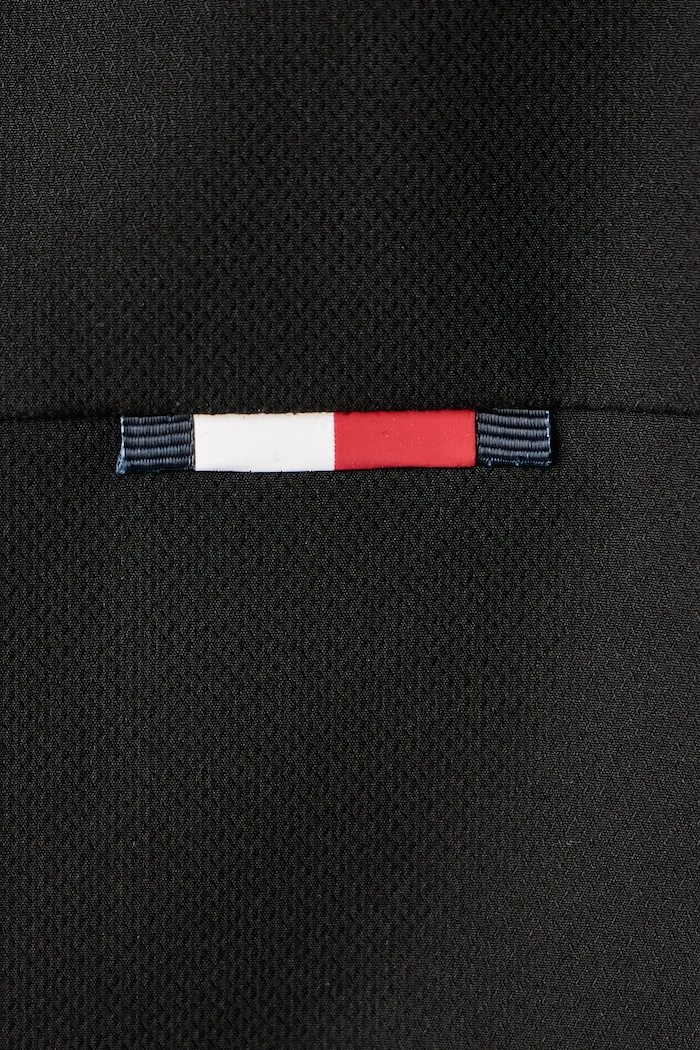 Μακρύ μπουφάν ανδρικό Tommy Hilfiger μαύρο MW0MW44989