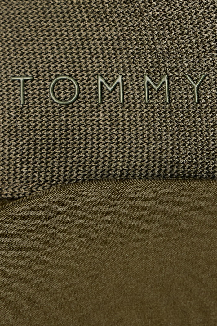 Πουπουλένιο μπουφάν ανδρικό Tommy Hilfiger πράσινο MW0MW45303
