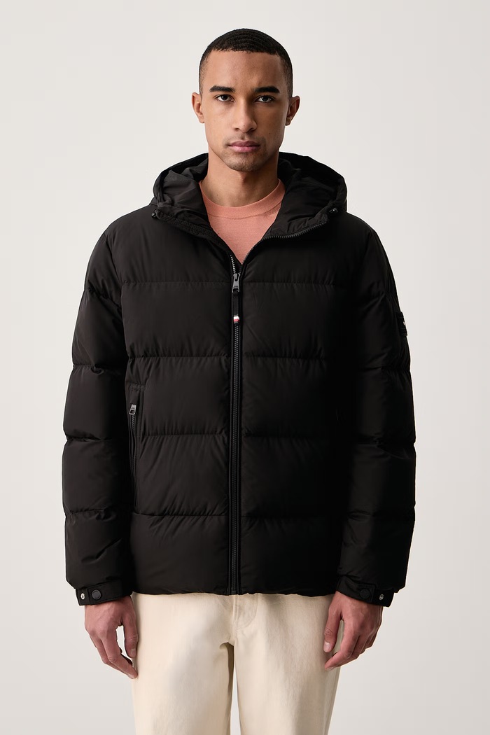Tommy Hilfiger Pernata jakna za muškarce crna MW0MW45303