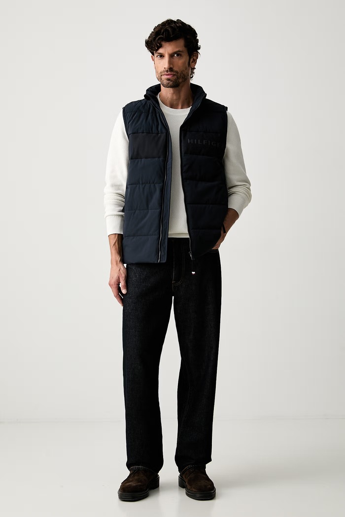 Tommy Hilfiger bezrękawnik męski MW0MW45275 granatowy AW26