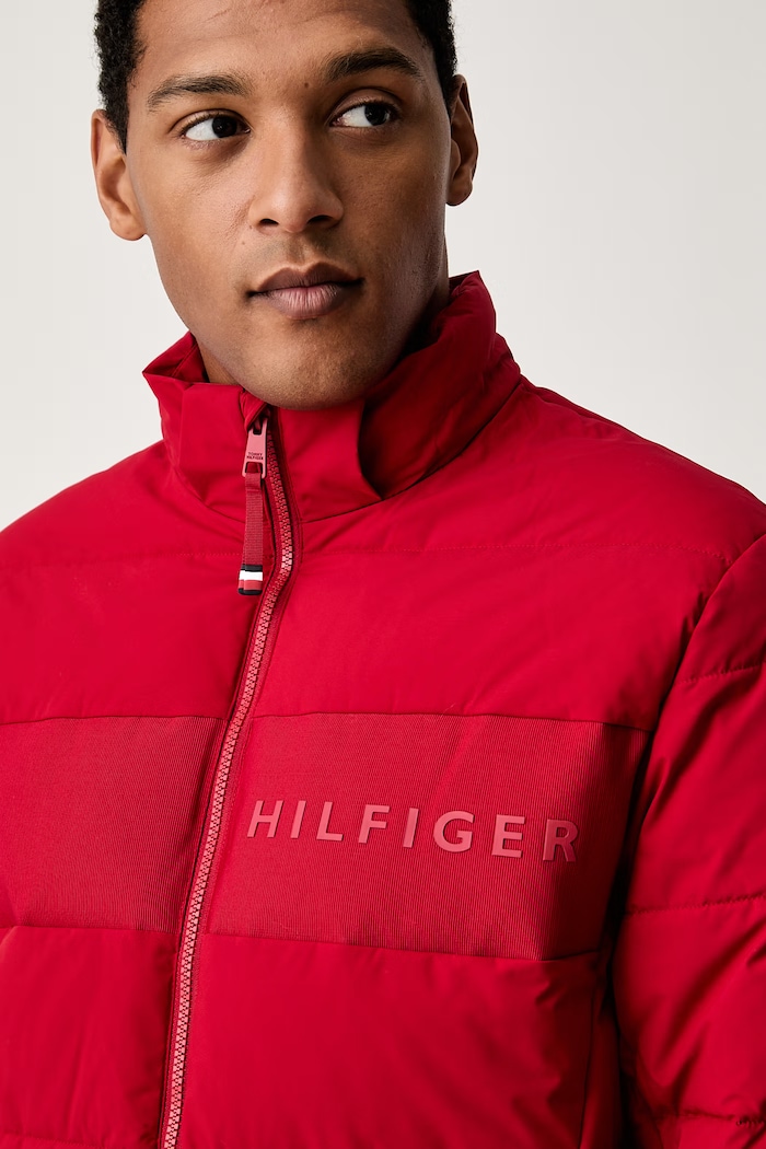 Kurtka męska Tommy Hilfiger MW0MW45273 czerwony