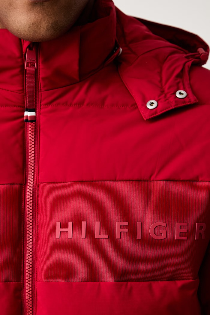 Tommy Hilfiger férfi kabát MW0MW45273 piros