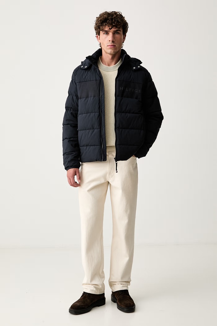 Tommy Hilfiger jakna moška MW0MW45273 mornarsko modra AW26