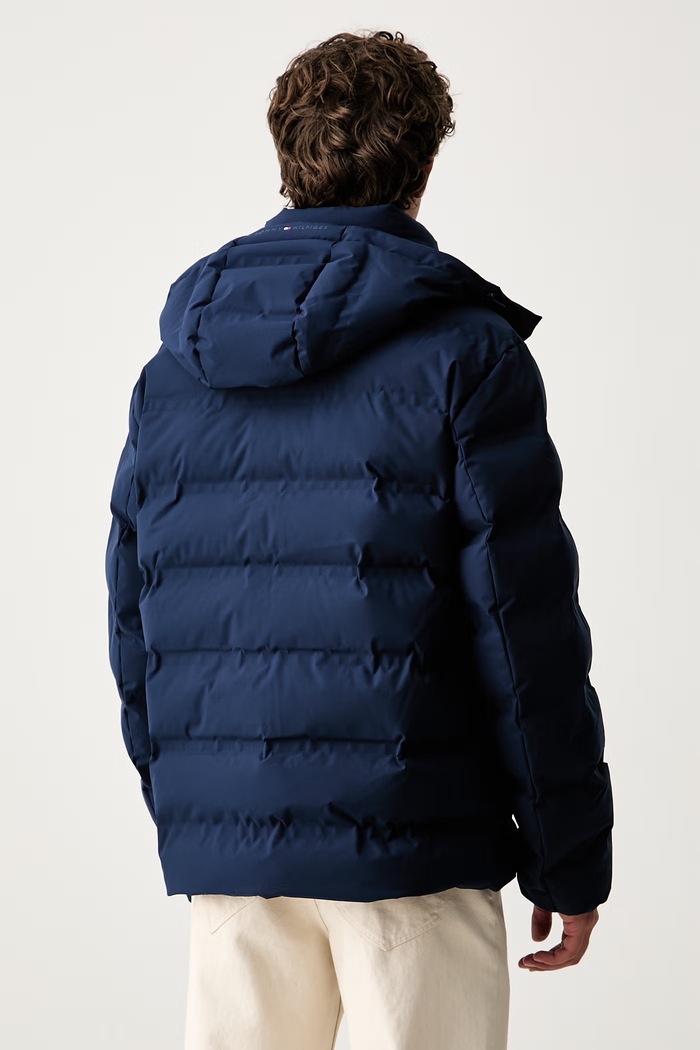 Oblačila Tommy Hilfiger jakna moška MW0MW44977 mornarsko modra