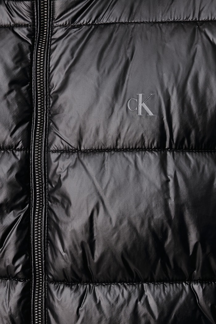 Prešívaná bunda pánska Calvin Klein Jeans čierna LV04RH548G