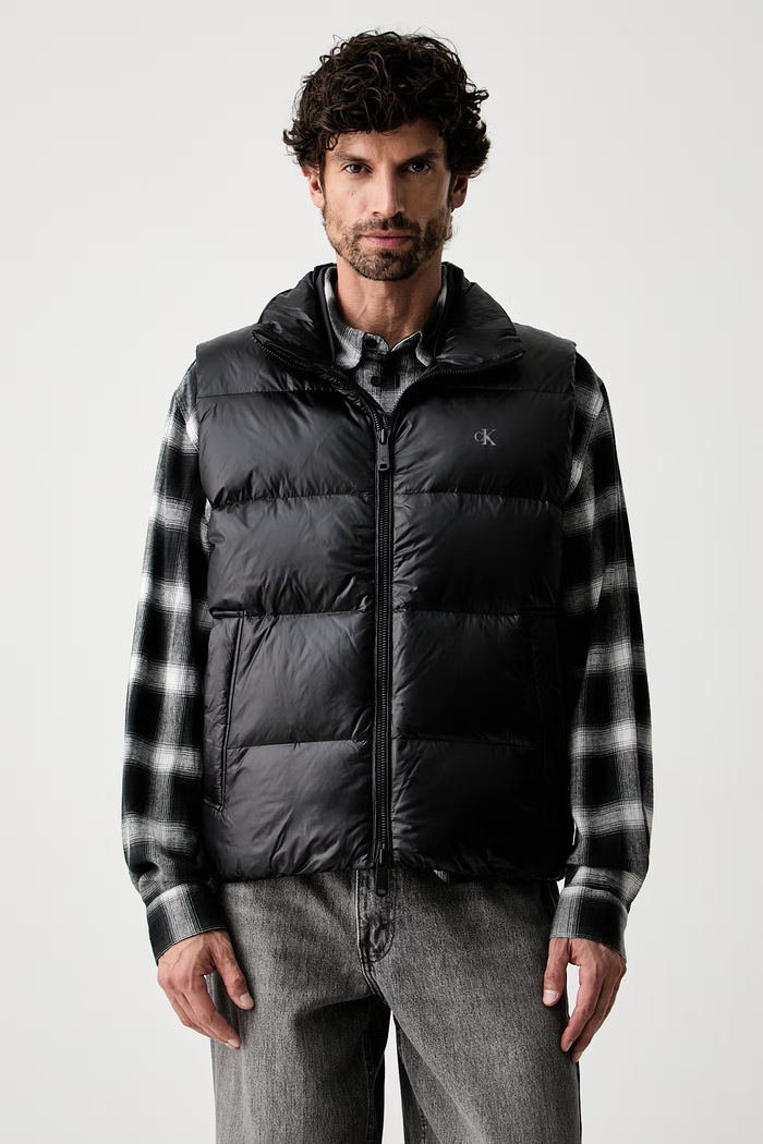 Calvin Klein Jeans bezrękawnik męski czarny LV04RH504G