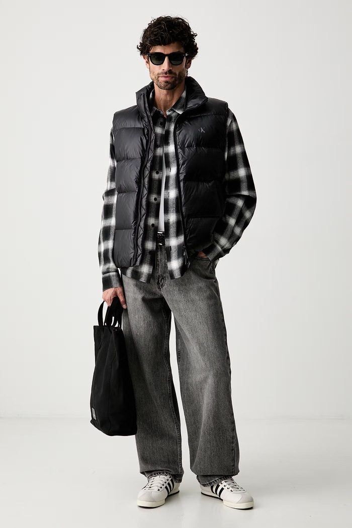 Calvin Klein Jeans bezrękawnik męski LV04RH504G czarny AW26