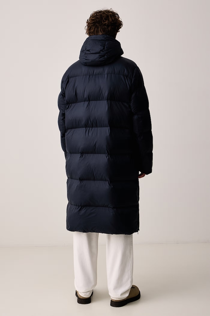 Odzież Calvin Klein Jeans Długa kurtka męska LV04RH501G granatowy