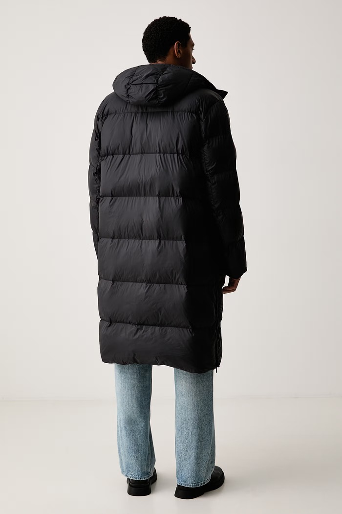 Oblačila Calvin Klein Jeans dolga jakna moška LV04RH501G črna