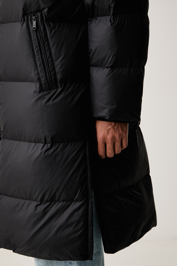 Calvin Klein Jeans dolga jakna moška LV04RH501G črna