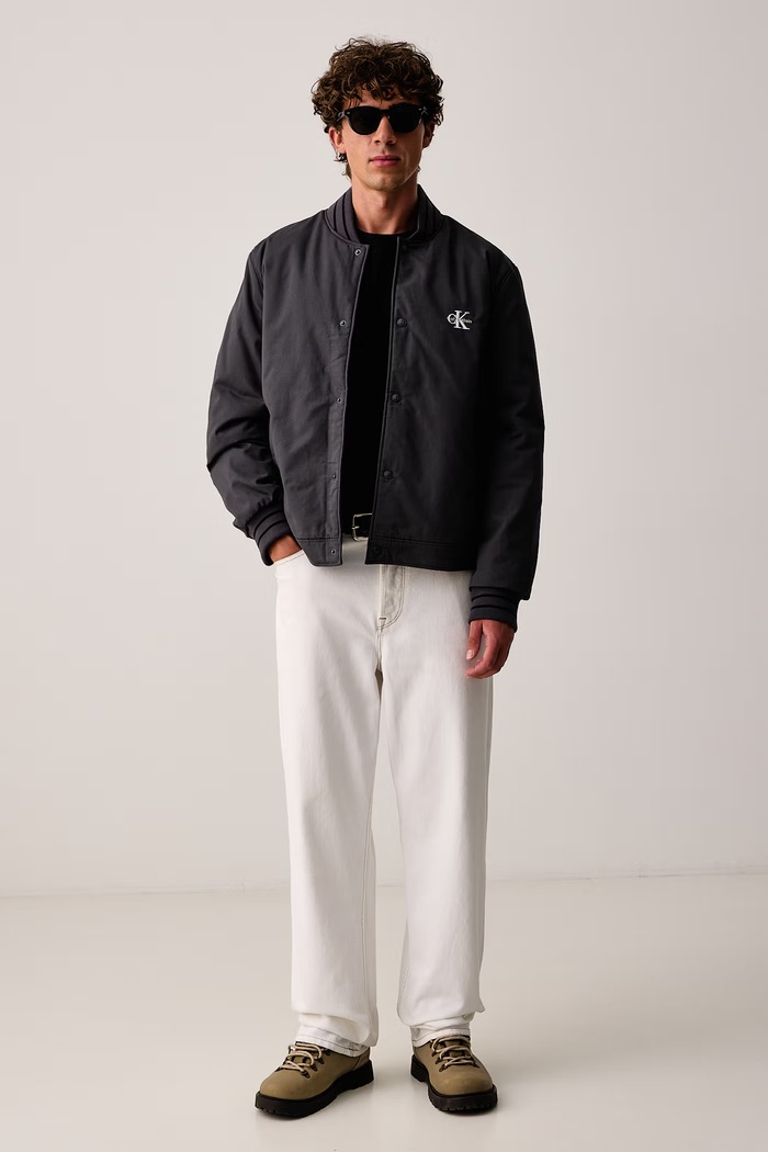 Calvin Klein Jeans Преходно яке мъжко LV04RH407G сив AW26