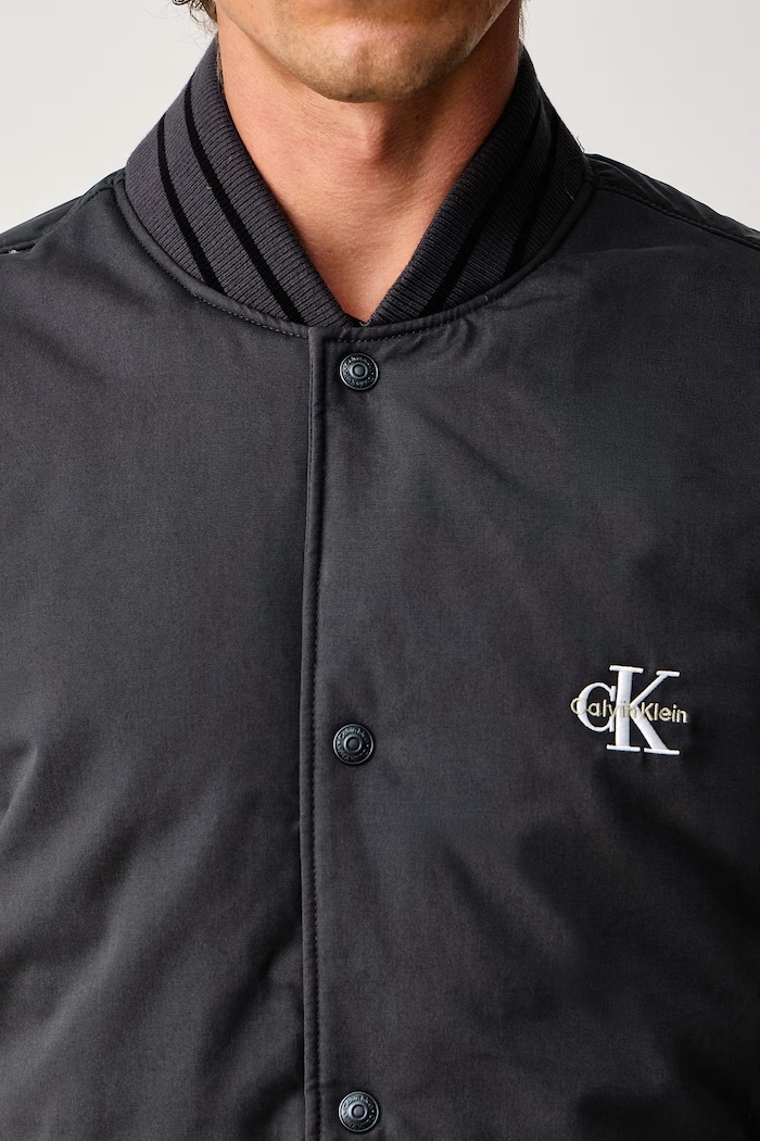 Geacă de tranziție pentru bărbați Calvin Klein Jeans LV04RH407G gri