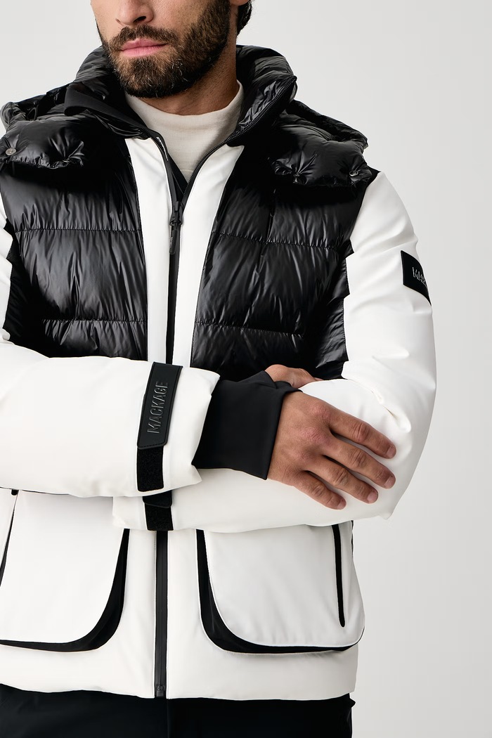 Giacca piumino da uomo Mackage CODY nero