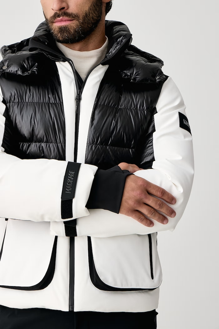Giacca piumino da uomo Mackage CODY nero