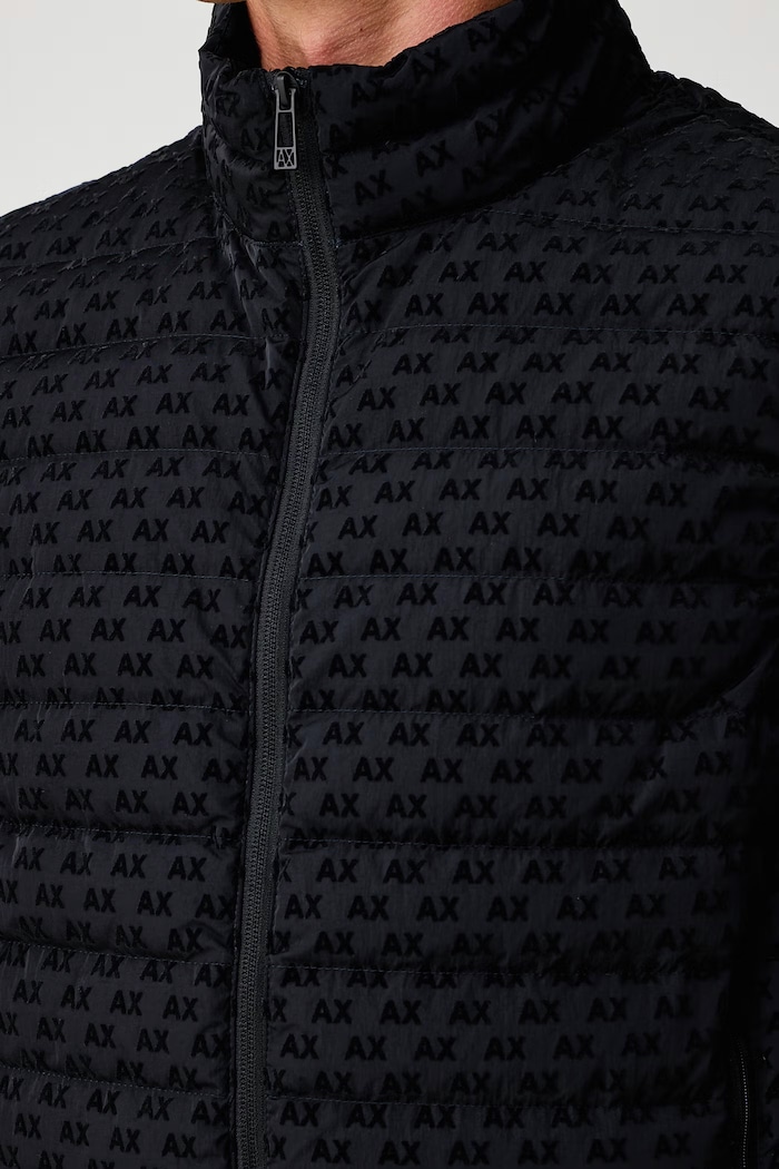 Bezrękawnik puchowy męski Armani Exchange XM003511.AF19870 granatowy