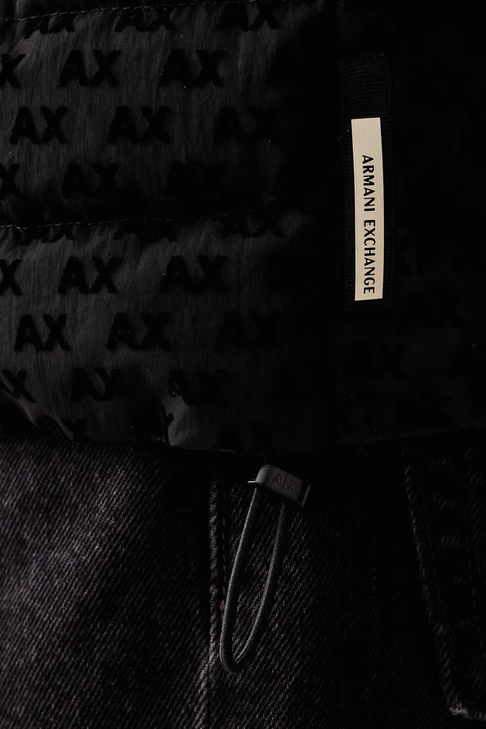 Páperová vesta pánska Armani Exchange čierna XM003511.AF19870