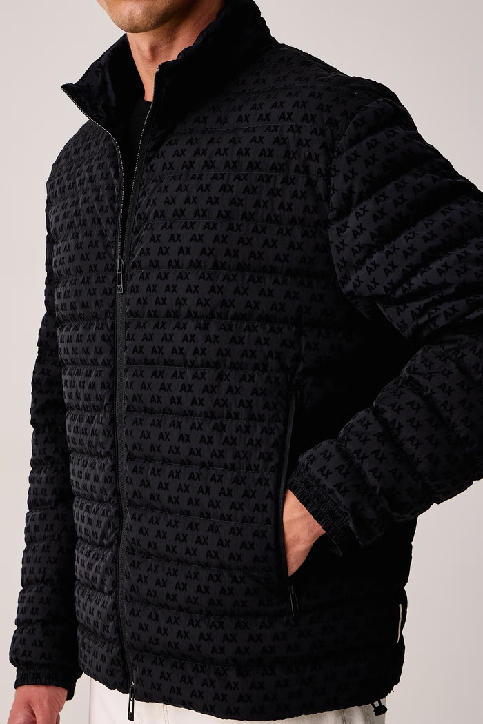 Páperová bunda pánska Armani Exchange XM003510.AF19870 tmavomodrá