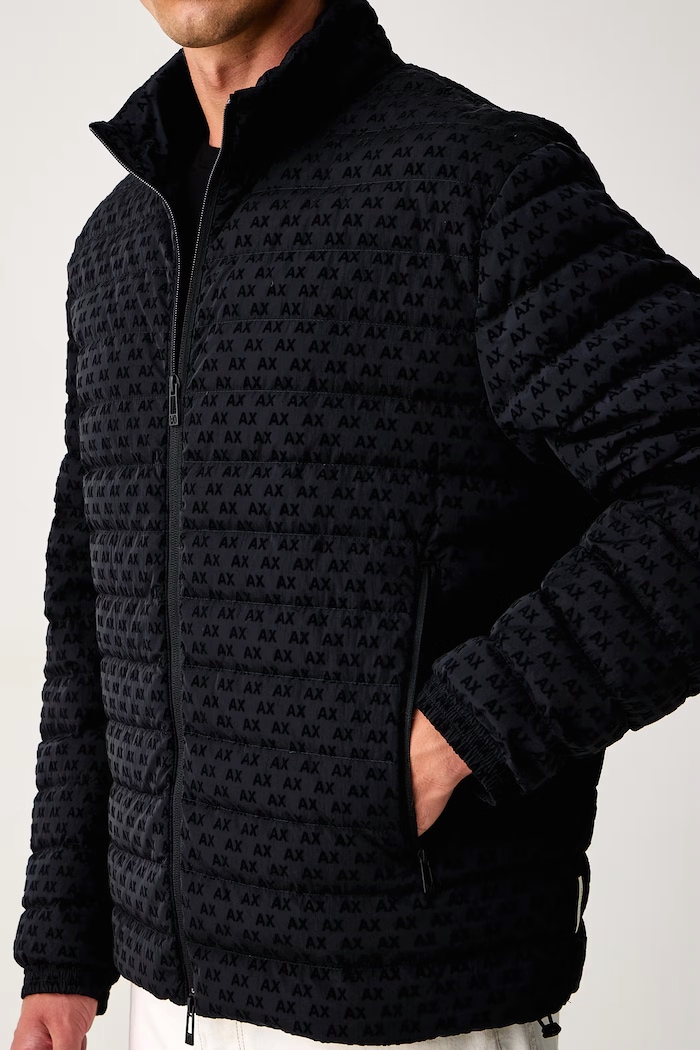 Páperová bunda pánska Armani Exchange XM003510.AF19870 tmavomodrá