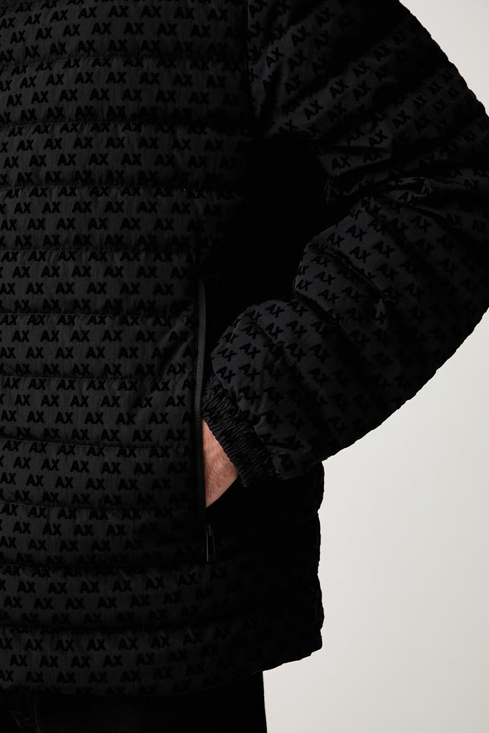 Armani Exchange páperová bunda pánska XM003510.AF19870 čierna