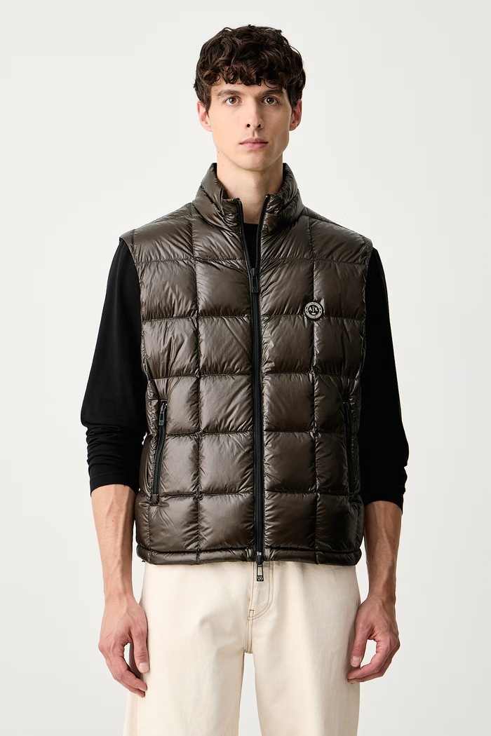 Armani Exchange Bezrękawnik męski zielony XM003475.AF23755