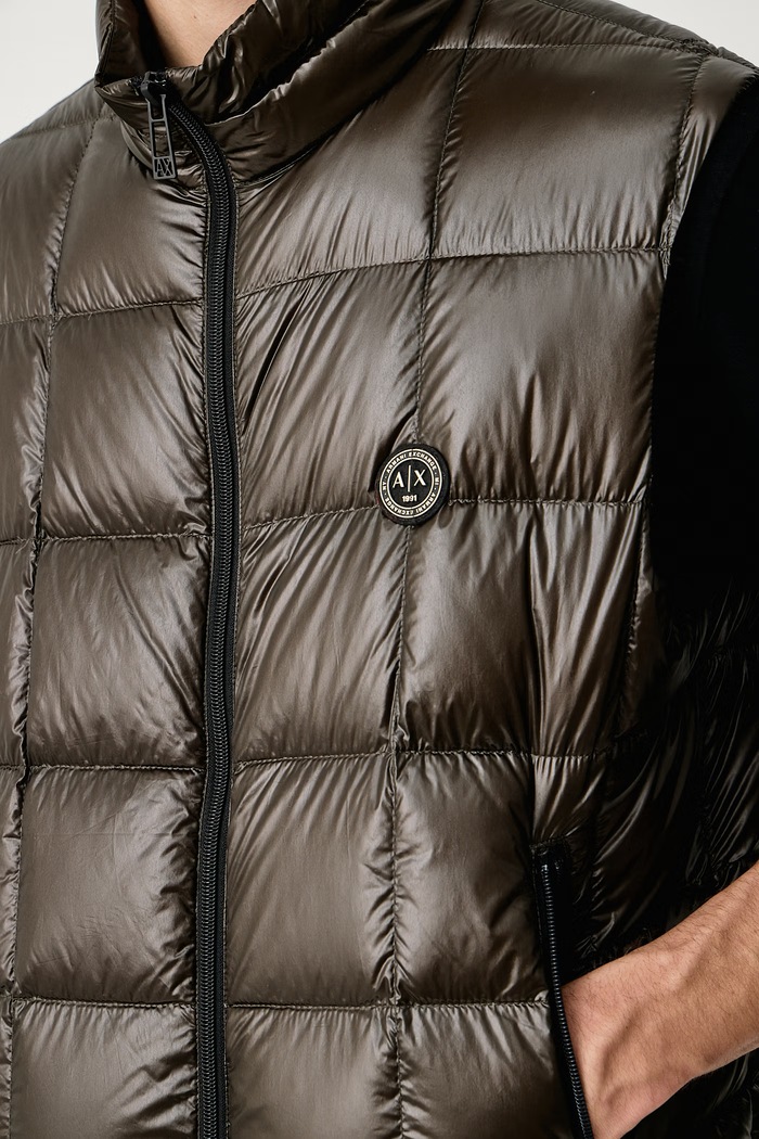 Bezrękawnik męski Armani Exchange XM003475.AF23755 zielony