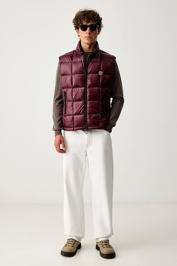 Armani Exchange Prsluk za muškarce XM003475.AF23755 bordo AW26