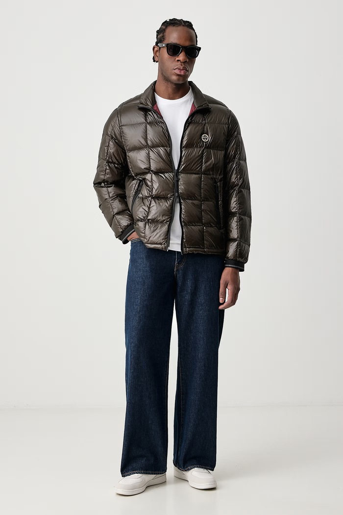 Armani Exchange Péřová bunda pánská XM003474.AF23755 zelená AW26