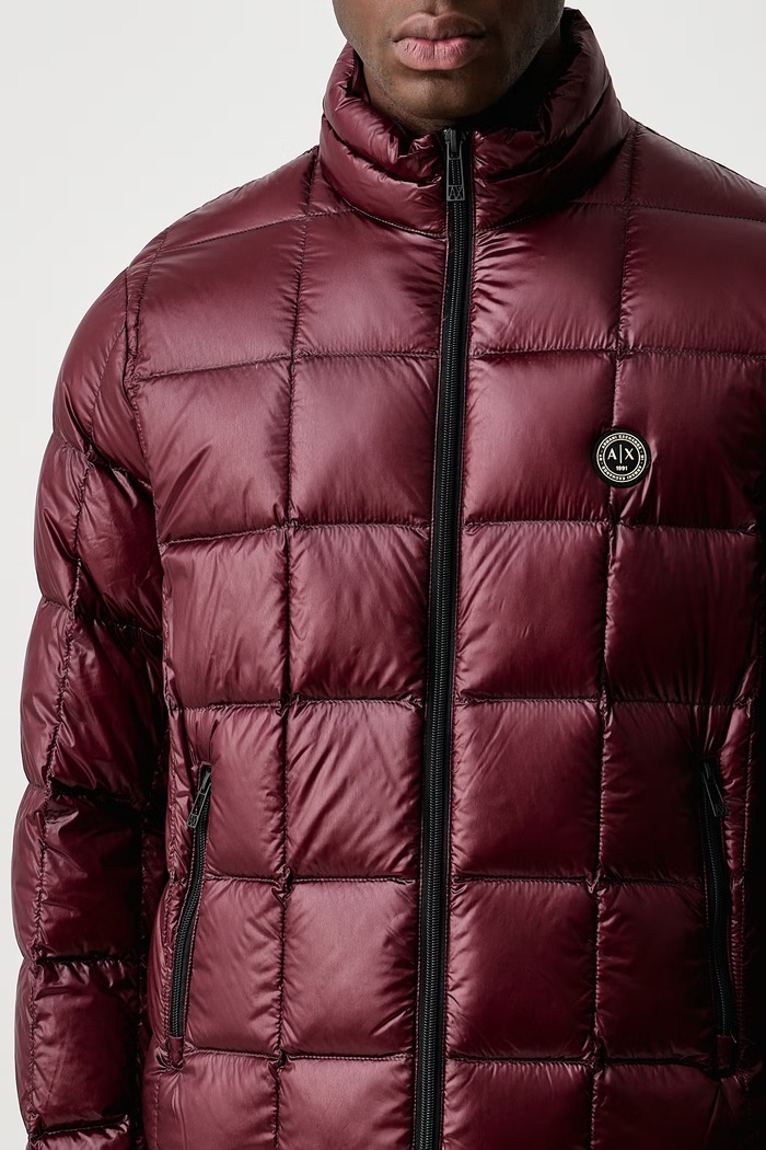 Пухено яке мъжко Armani Exchange XM003474.AF23755 бордо