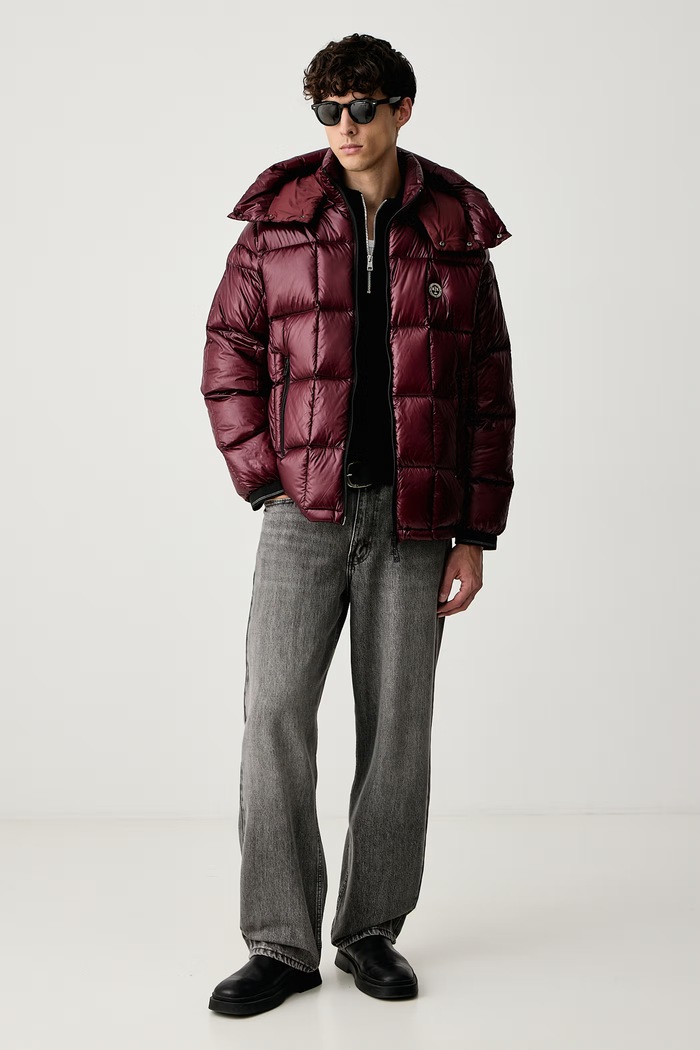 Armani Exchange Пуховая куртка для мужчин XM003344.AF23755 бордо AW26