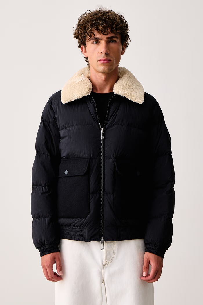 Armani Exchange Páperová bunda pánska tmavomodrá XM003325.AF27210