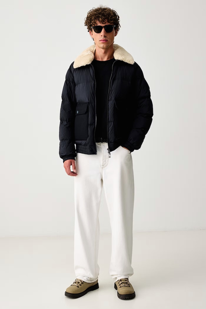 Armani Exchange Kurtka puchowa męska XM003325.AF27210 granatowy AW26