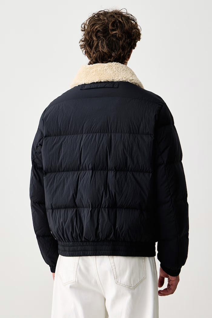 Odzież Armani Exchange Kurtka puchowa męska XM003325.AF27210 granatowy